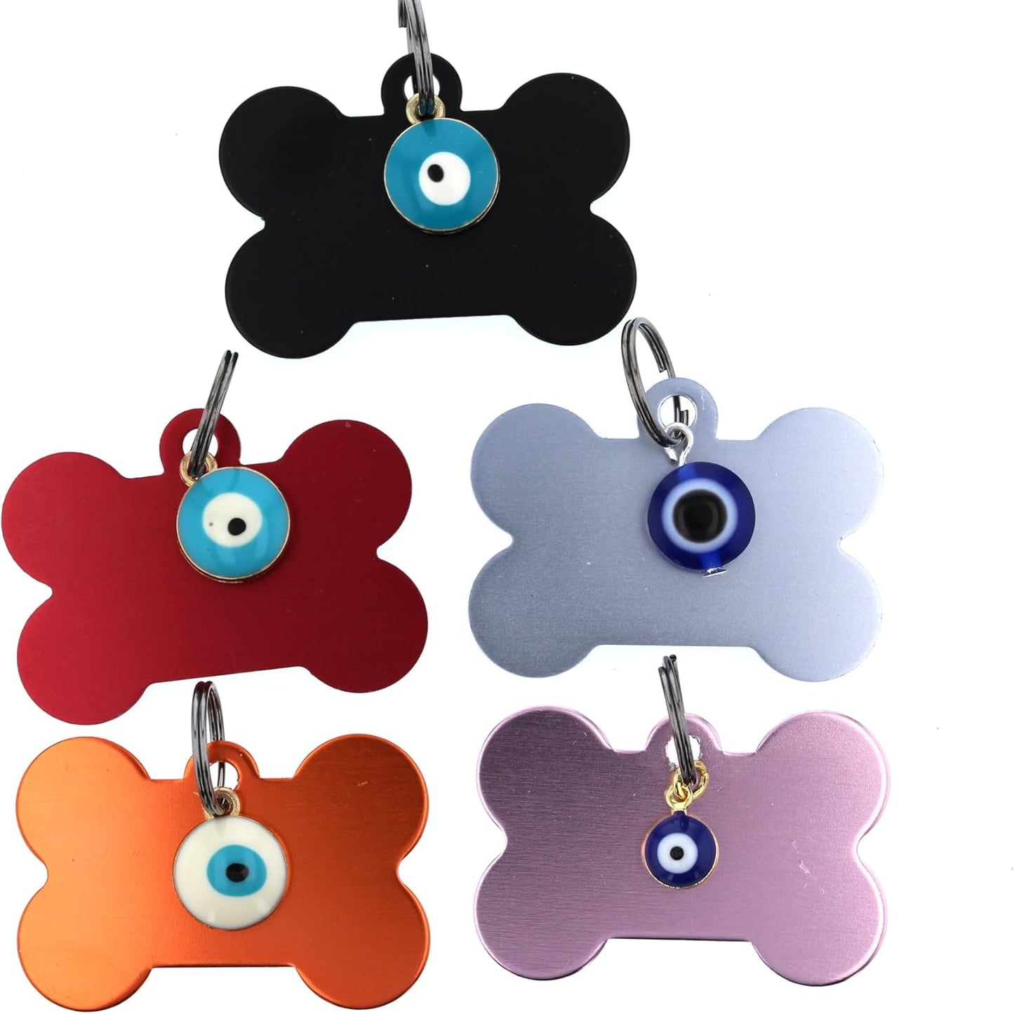 Evil Eye, Evil Eye Dog Id Tag with Free Engraving