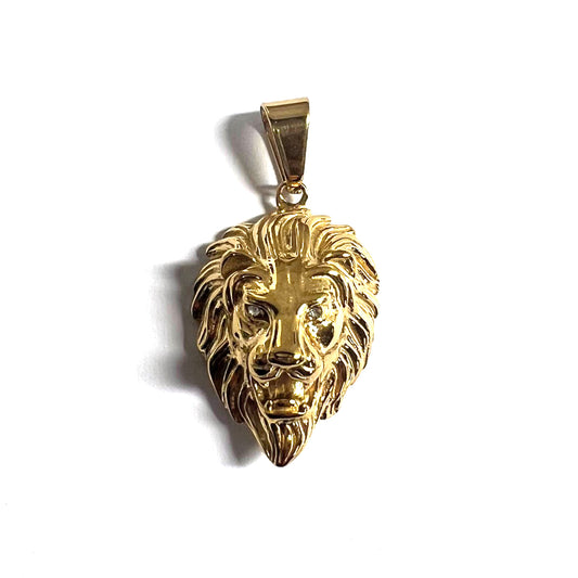 Stainless Steel Lion Pendant