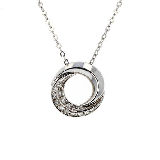 Diamond Circle Pendant