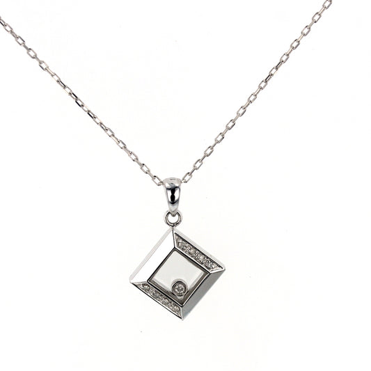 White Gold Diamond  Pendant