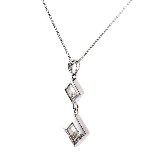 White Gold Diamond  Pendant