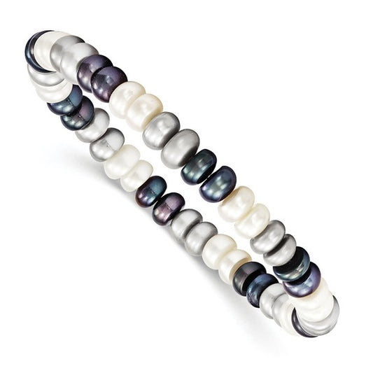 Cultured  Pearl Stretch Bracelet