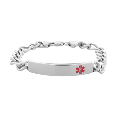 Stainless Steel Medical ID Bracelet