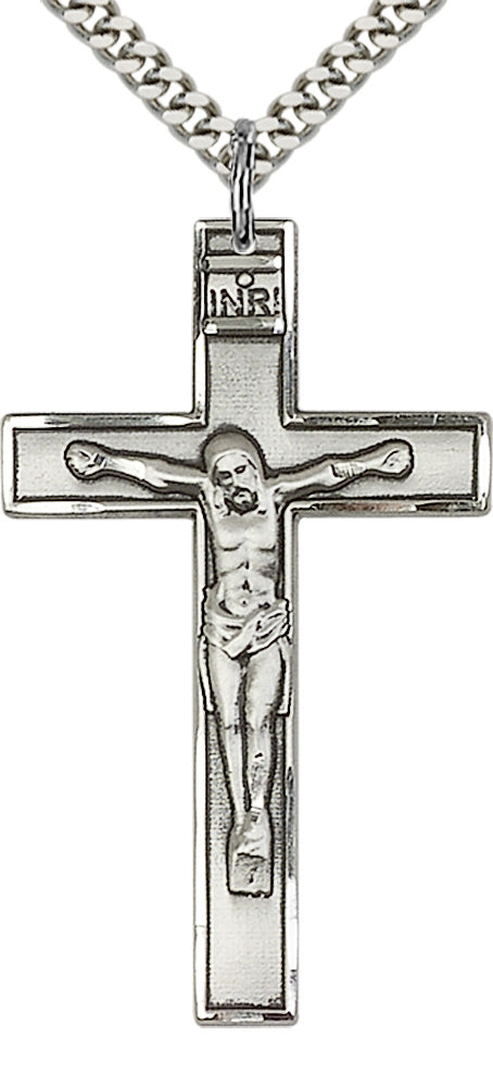 Sterling Silver Crucifix Pendant