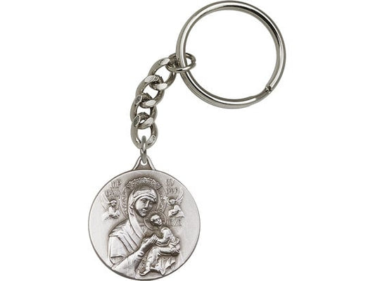 Our Lady of Perpetual Health Keychain