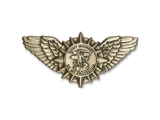 St. Michael / Wings Visor Clip