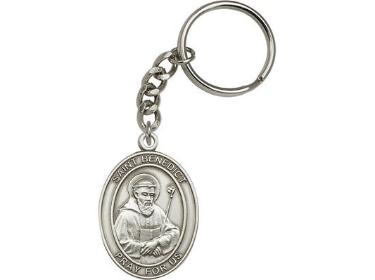 Saint Benedict Keychain